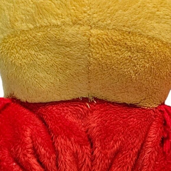 Winnie the Pooh Disney Pillow Pet 18" Plush Stuffed Toy Bear Yellow Red Soft - Picture 6 of 16